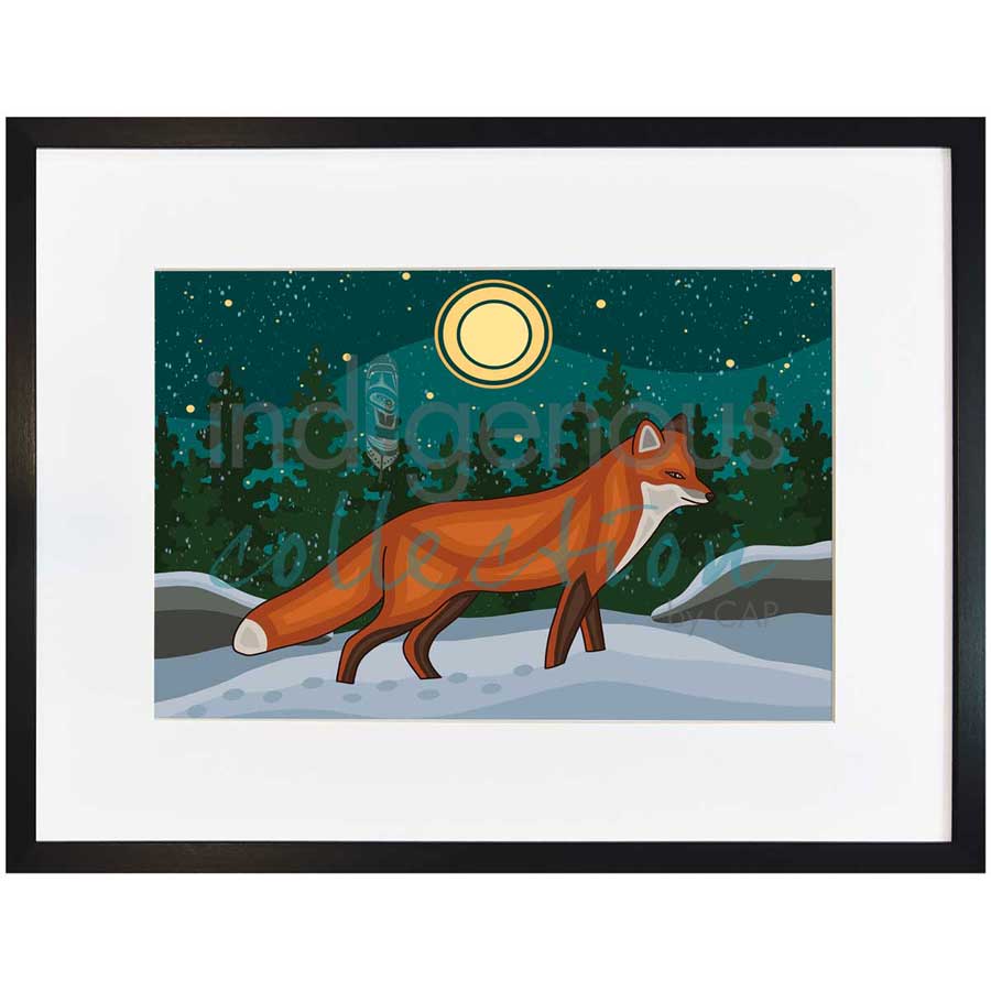 Waagosh by artist Marissa Indoe - Anishinaabe. Indigenous Collection