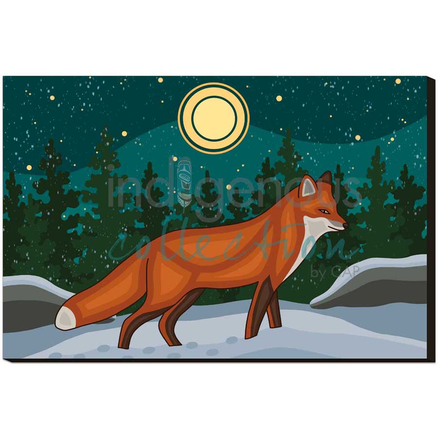 Waagosh by artist Marissa Indoe - Anishinaabe. Indigenous Collection