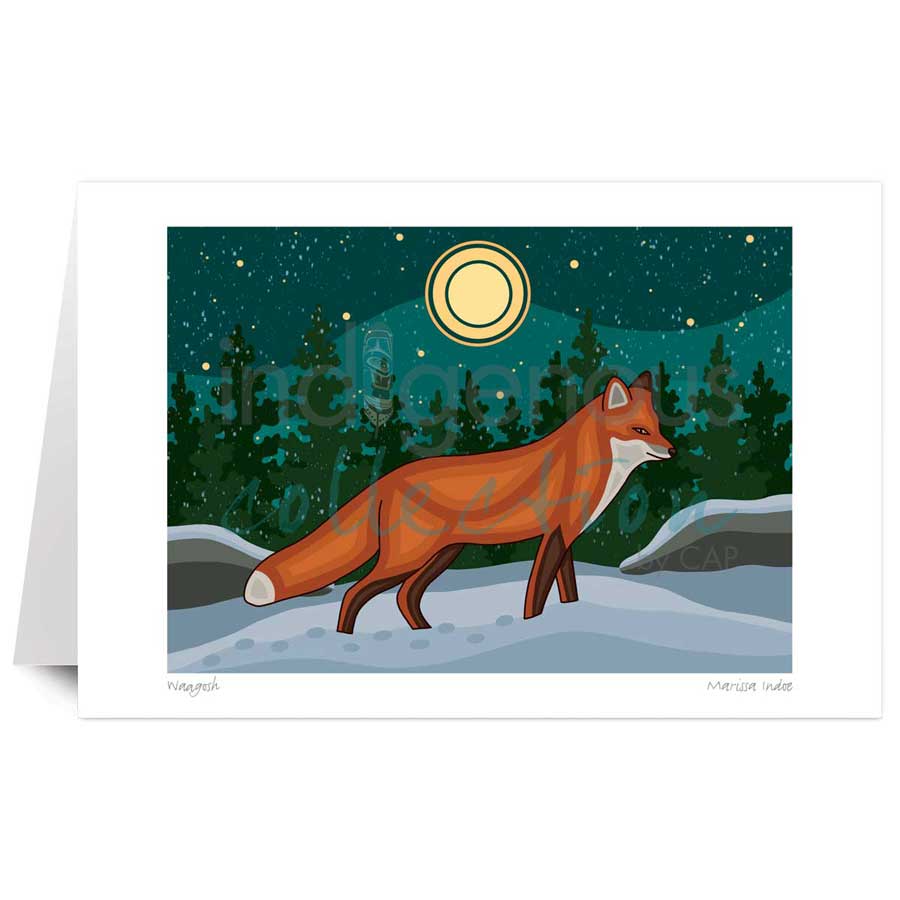 Waagosh by artist Marissa Indoe