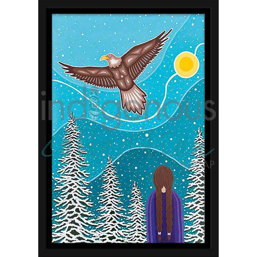 A Sign From Creator by artist Marissa Indoe - Anishinaabe. Indigenous Collection