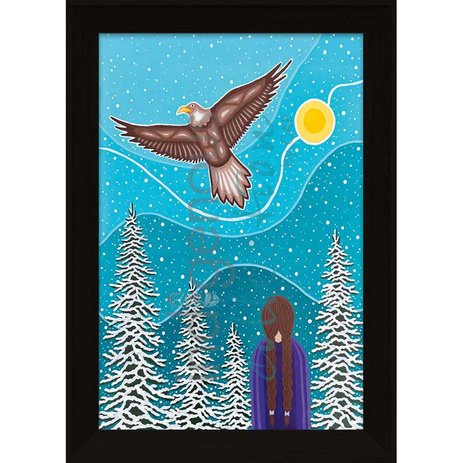 A Sign From Creator by artist Marissa Indoe - Anishinaabe. Indigenous Collection