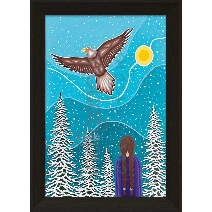 A Sign From Creator by artist Marissa Indoe - Anishinaabe. Indigenous Collection