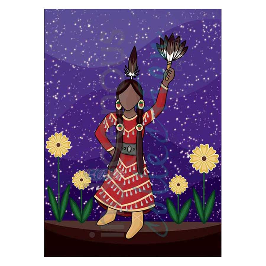 Jingle Dancer Canvas Prints