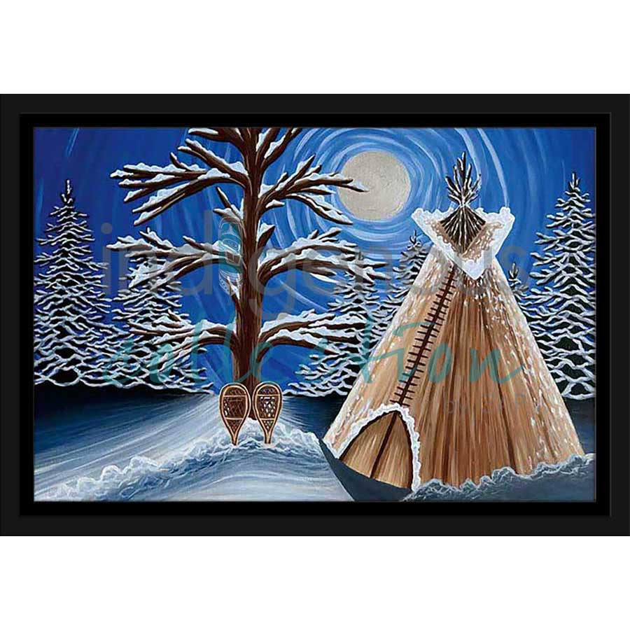 Dreams of Serenity by artist Marissa Indoe - Anishinaabe. Indigenous Collection
