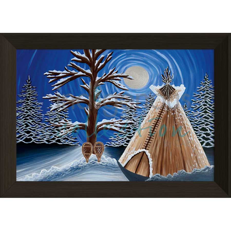 Dreams of Serenity by artist Marissa Indoe - Anishinaabe. Indigenous Collection