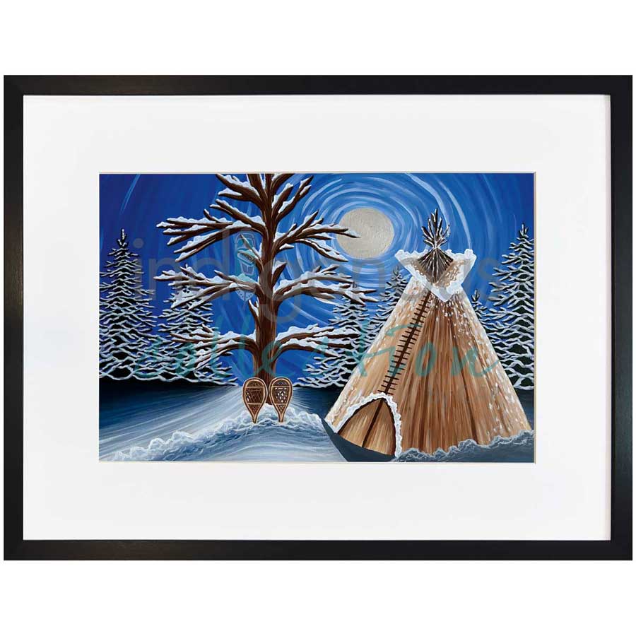 Dreams of Serenity by artist Marissa Indoe - Anishinaabe. Indigenous Collection