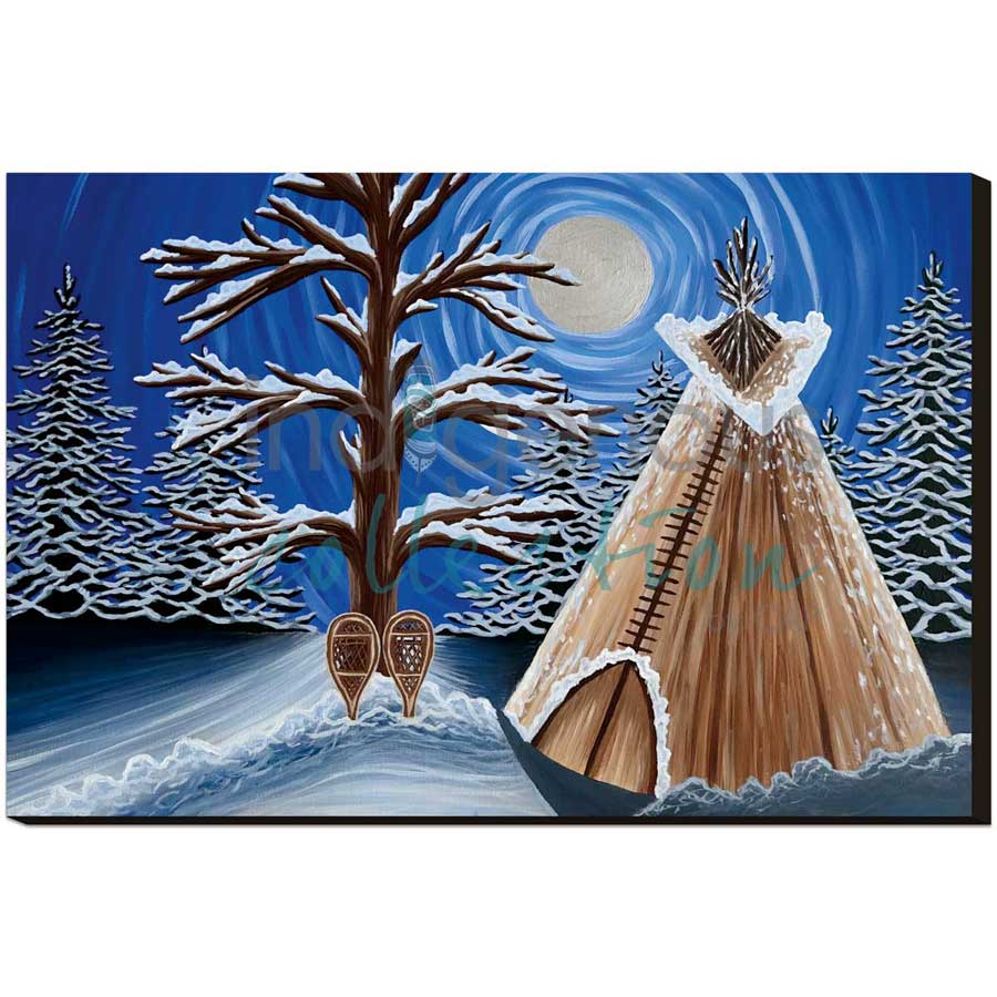 Dreams of Serenity by artist Marissa Indoe - Anishinaabe. Indigenous Collection
