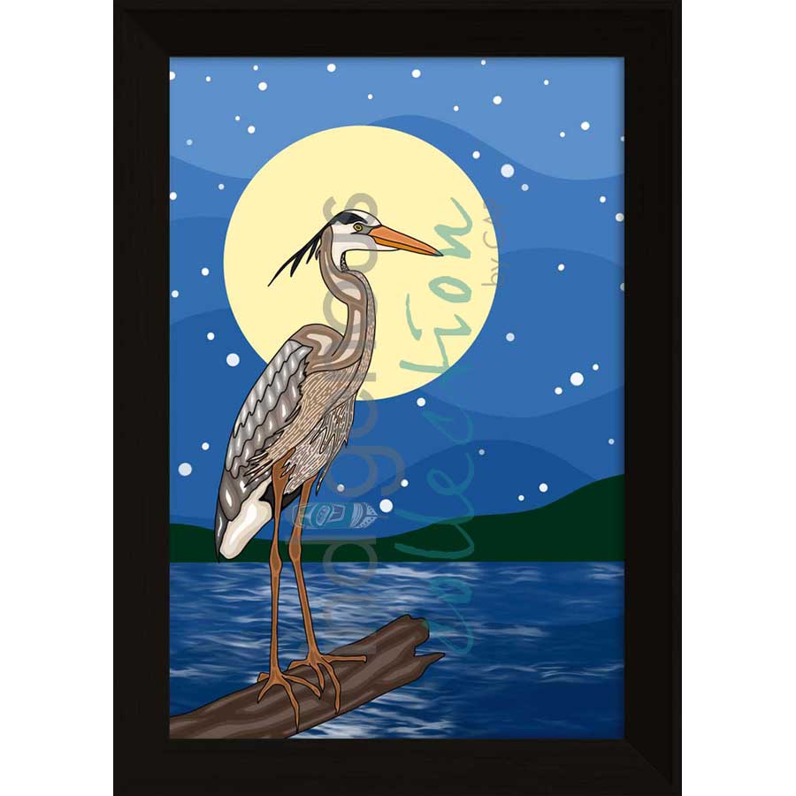 Zhasagi by artist Marissa Indoe - Anishinaabe. Indigenous Collection