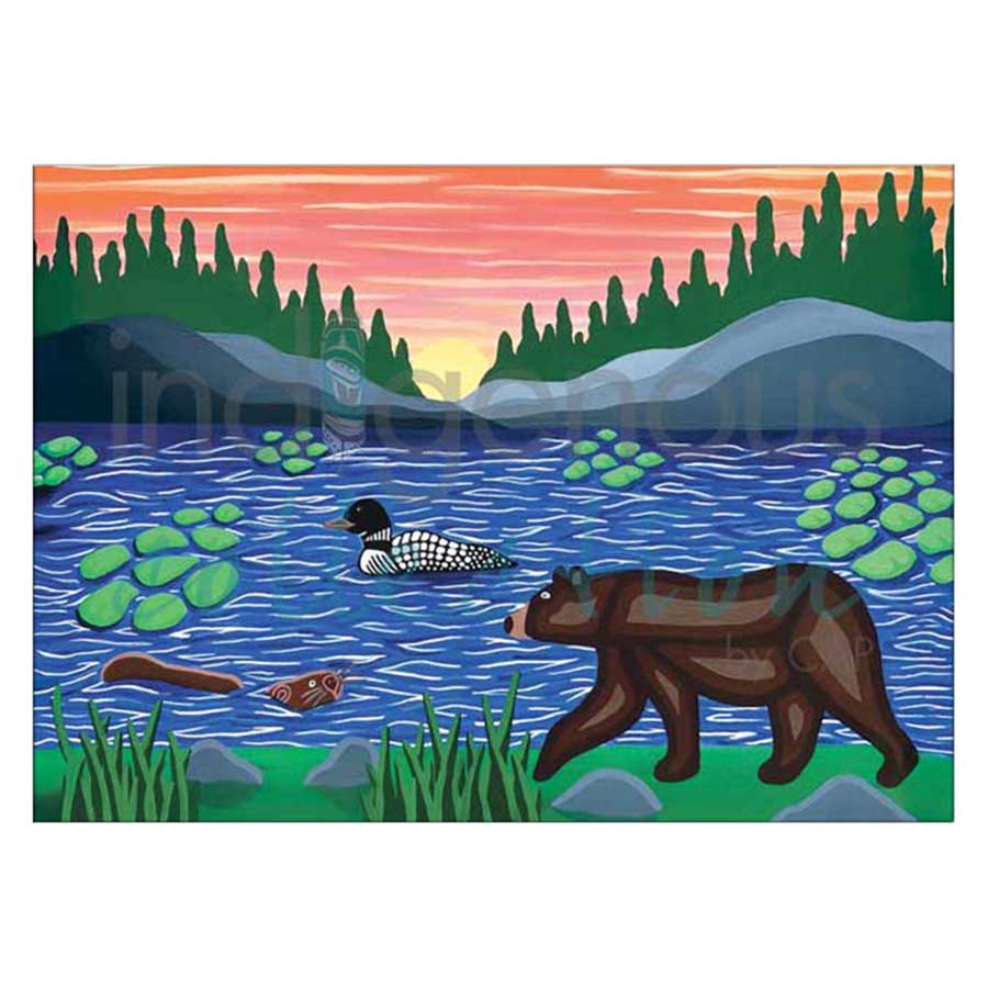 Life on the Lake Canvas Prints