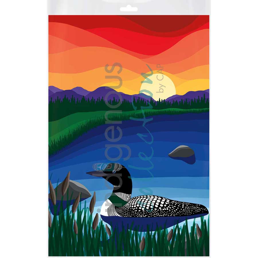 Maang by artist Marissa Indoe - Anishinaabe. Indigenous Collection