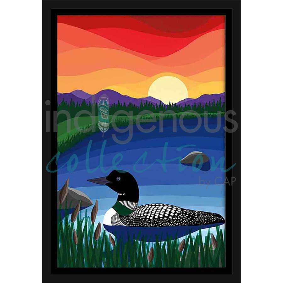 Maang by artist Marissa Indoe - Anishinaabe. Indigenous Collection