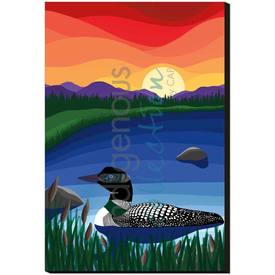 Maang by artist Marissa Indoe - Anishinaabe. Indigenous Collection