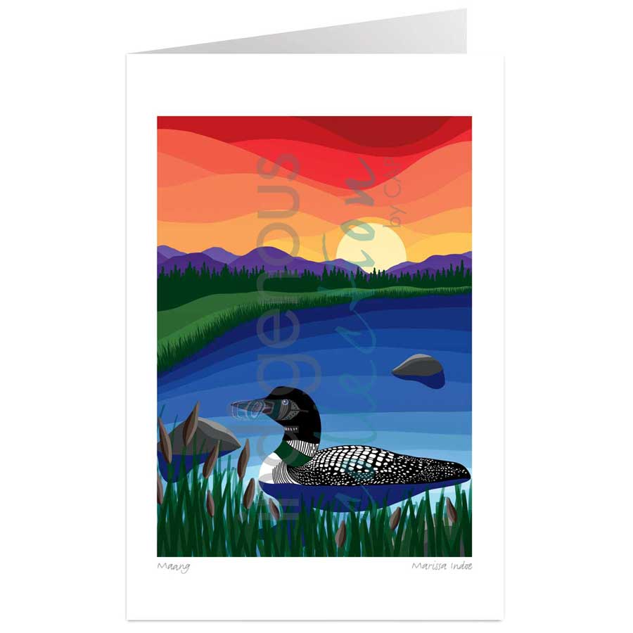 Maang by artist Marissa Indoe