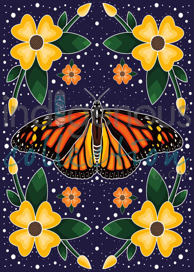 Monarch Butterfly by artist Marissa Indoe
