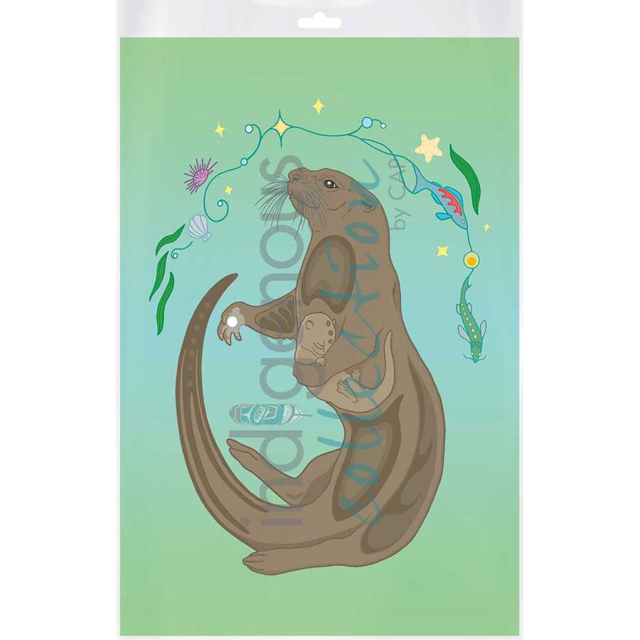 Aadizooke by artist Adrienne Assinewai - Anishinaabe. Indigenous Collection