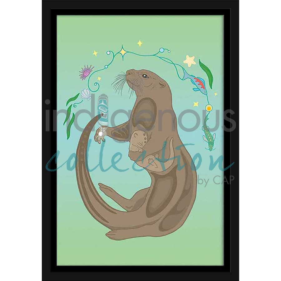 Aadizooke by artist Adrienne Assinewai - Anishinaabe. Indigenous Collection