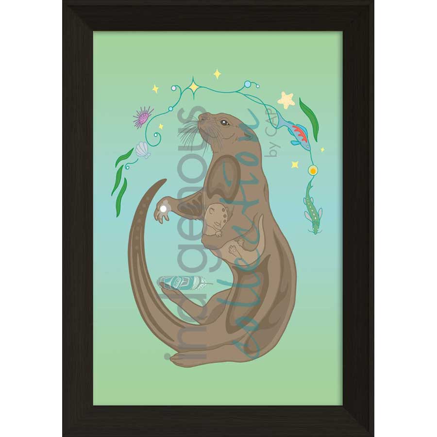 Aadizooke by artist Adrienne Assinewai - Anishinaabe. Indigenous Collection