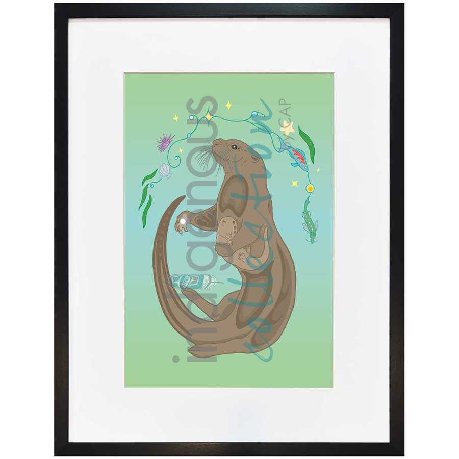 Aadizooke by artist Adrienne Assinewai - Anishinaabe. Indigenous Collection