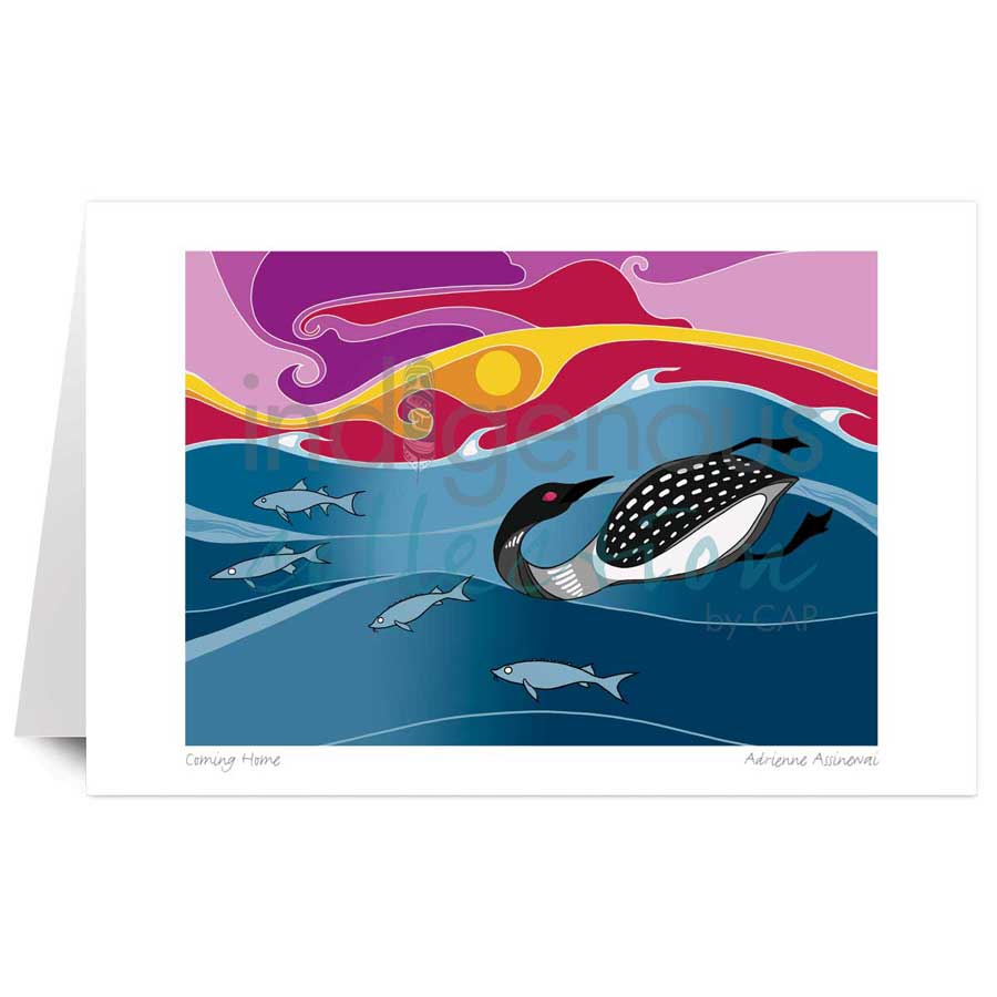 Coming Home by artist Adrienne Assinewai