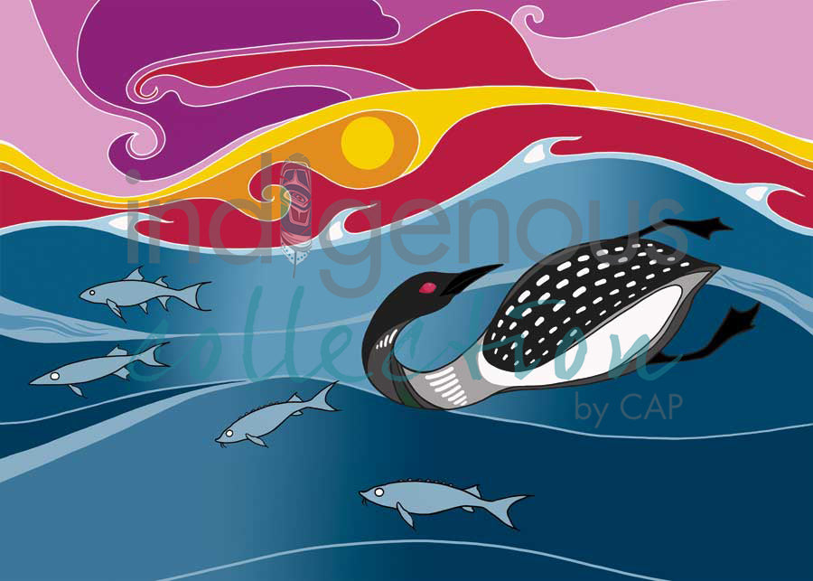 Coming Home by artist Adrienne Assinewai