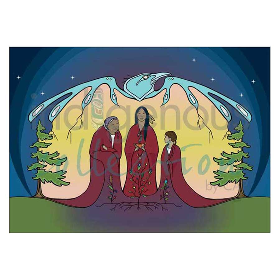 Nimkii Kwewak / Thunder Women Canvas Prints