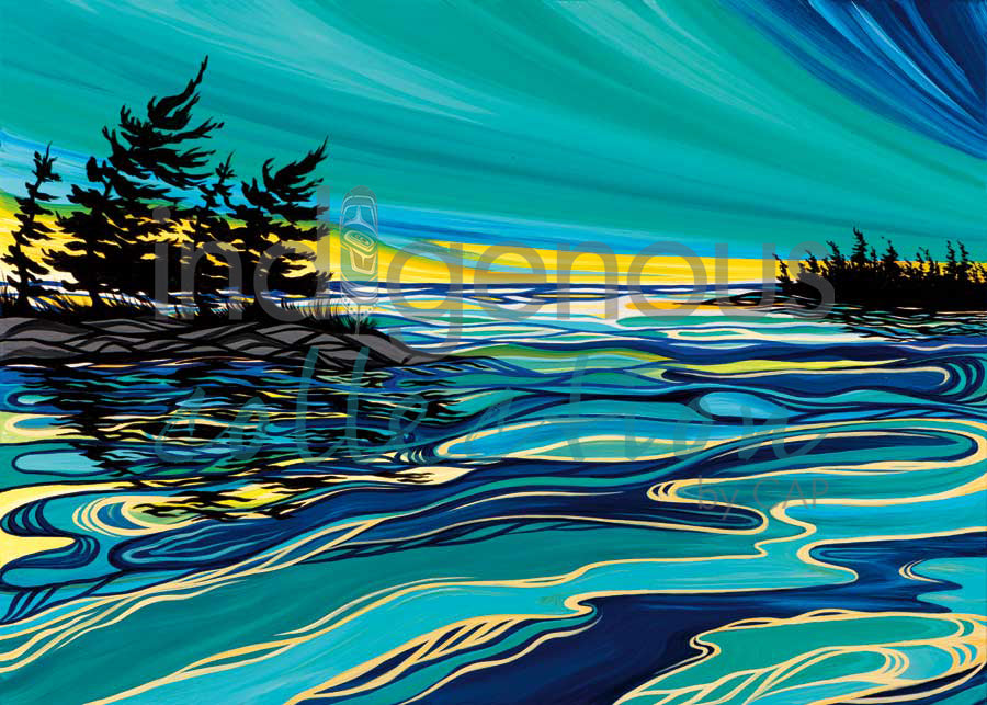 In Life's Chaos Find Your Calm by artist Shawna Boulette Grapentine