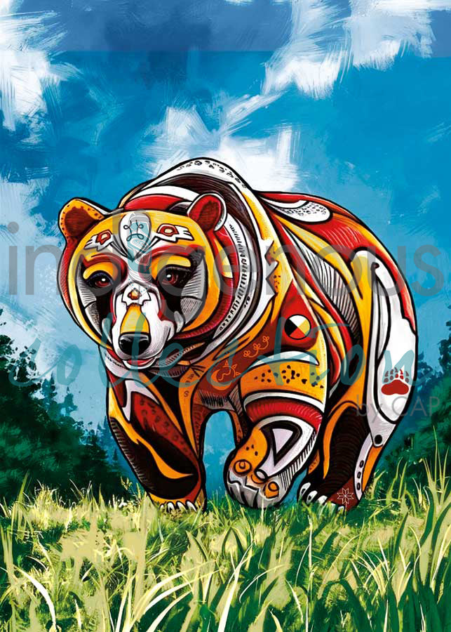 Spirit Bear by artist Stephanie White