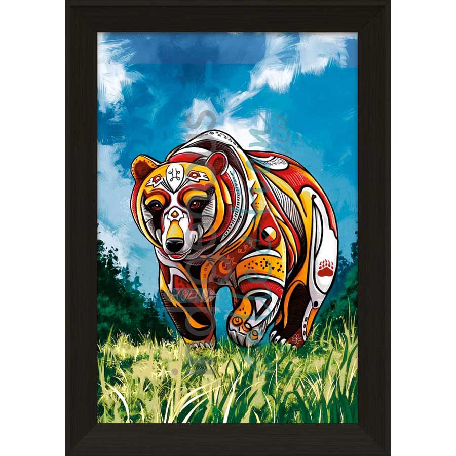Spirit Bear by artist Stephanie White - Mi'kmaq. Indigenous Collection