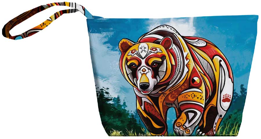 Spirit Bear Small Tote Bag by artist Stephanie White