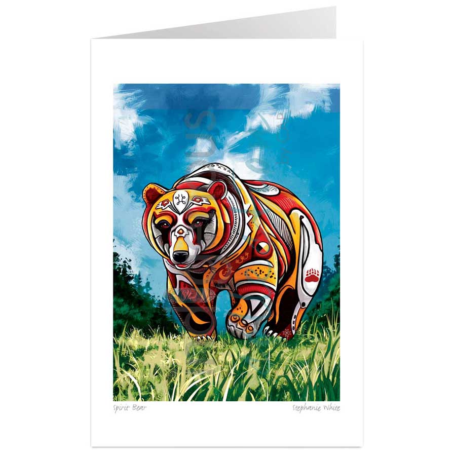 Spirit Bear by artist Stephanie White