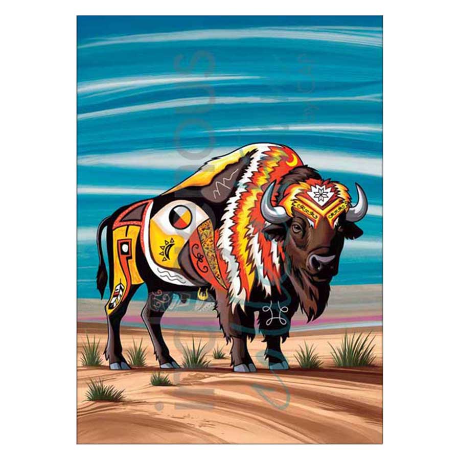 Spirit Bison Canvas Prints