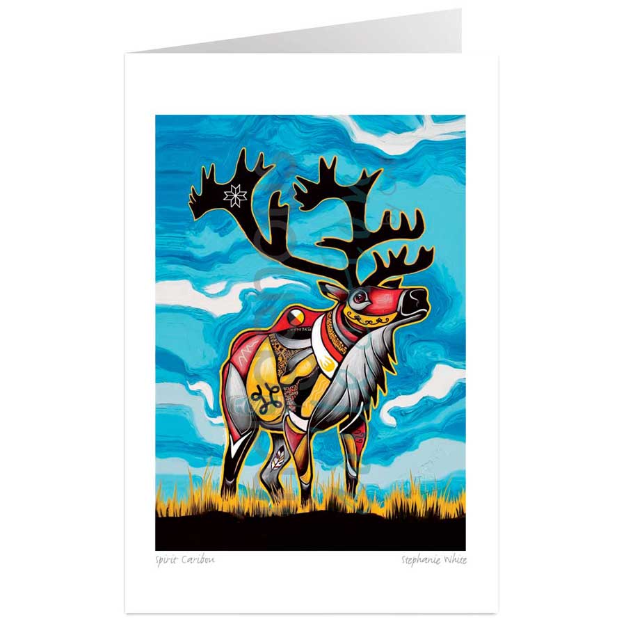 Spirit Caribou by artist Stephanie White