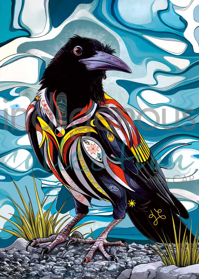 Spirit Crow by artist Stephanie White