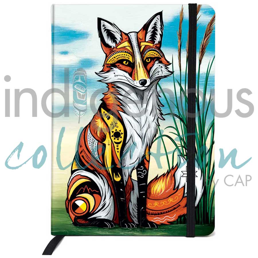 Spirit Fox Journal by artist Stephanie White. Indigenous Collection.