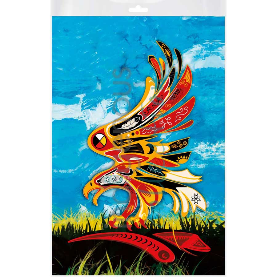 Spirit Eagle by artist Stephanie White - Mi'kmaq. Indigenous Collection