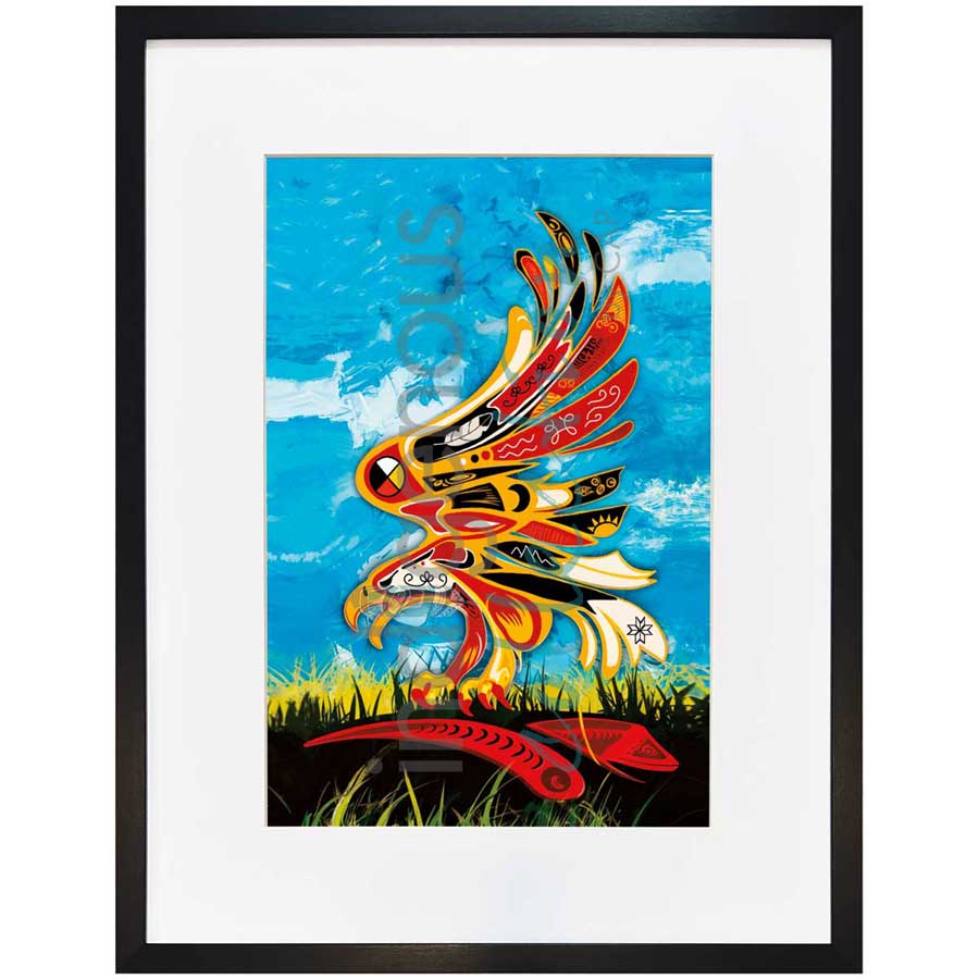 Spirit Eagle by artist Stephanie White - Mi'kmaq. Indigenous Collection