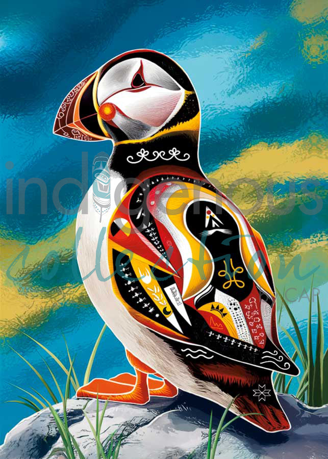 Spirit Puffin by artist Stephanie White