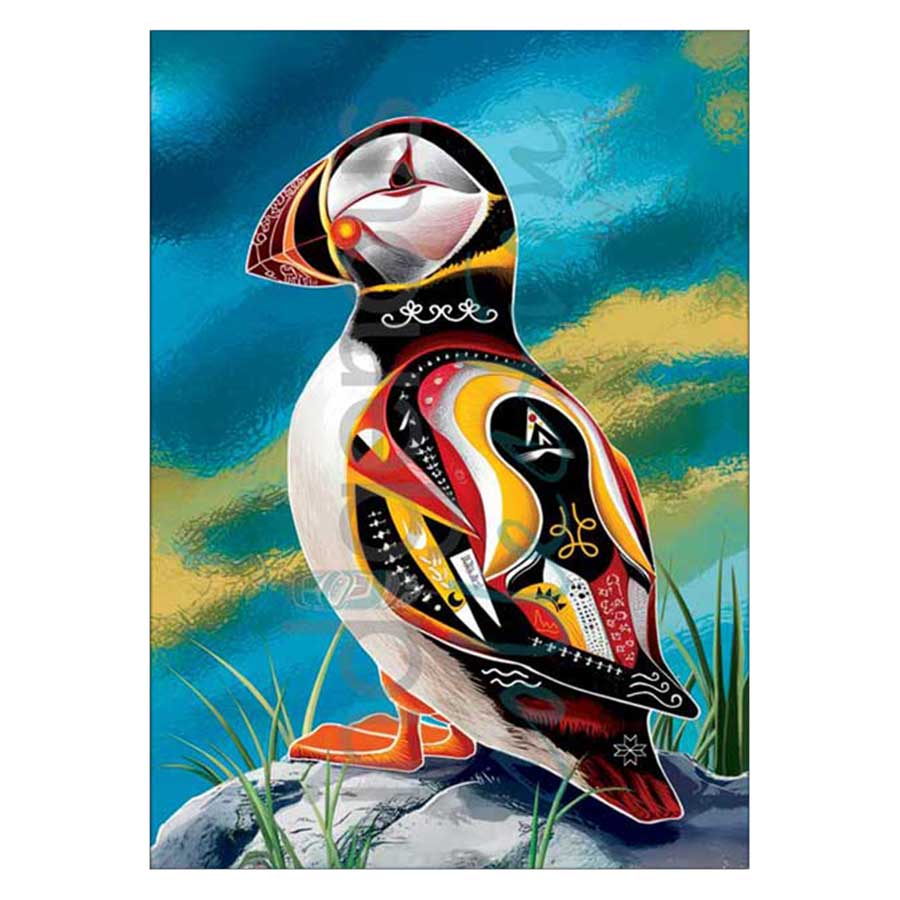 Spirit Puffin Canvas Prints