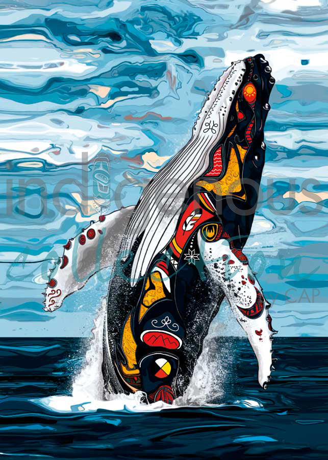 Spirit Whale by artist Stephanie White