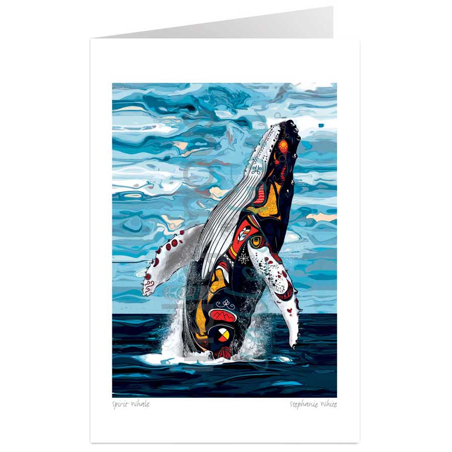 Spirit Whale by artist Stephanie White