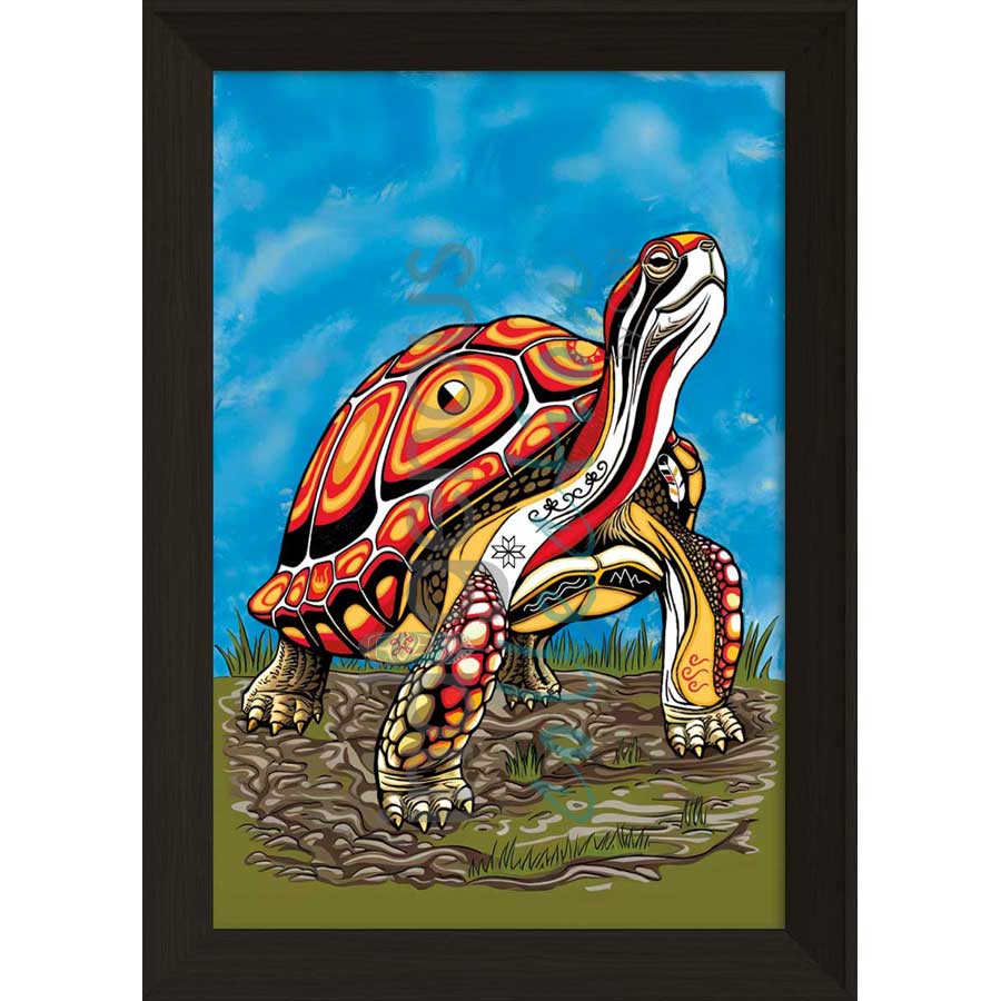 Spirit Turtle by artist Stephanie White - Mi'kmaq. Indigenous Collection