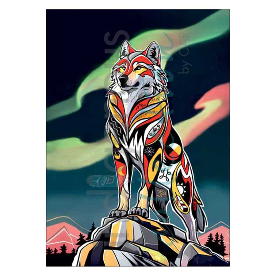 Spirit Wolf Canvas Prints