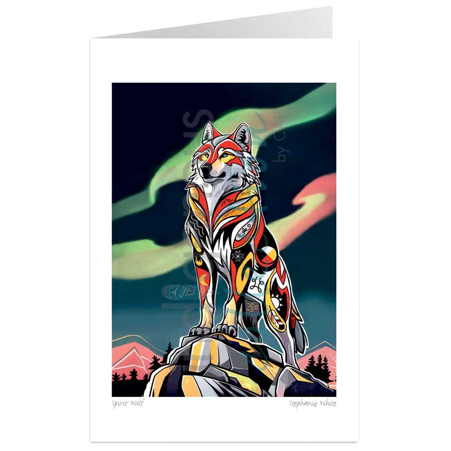 Spirit Wolf by artist Stephanie White