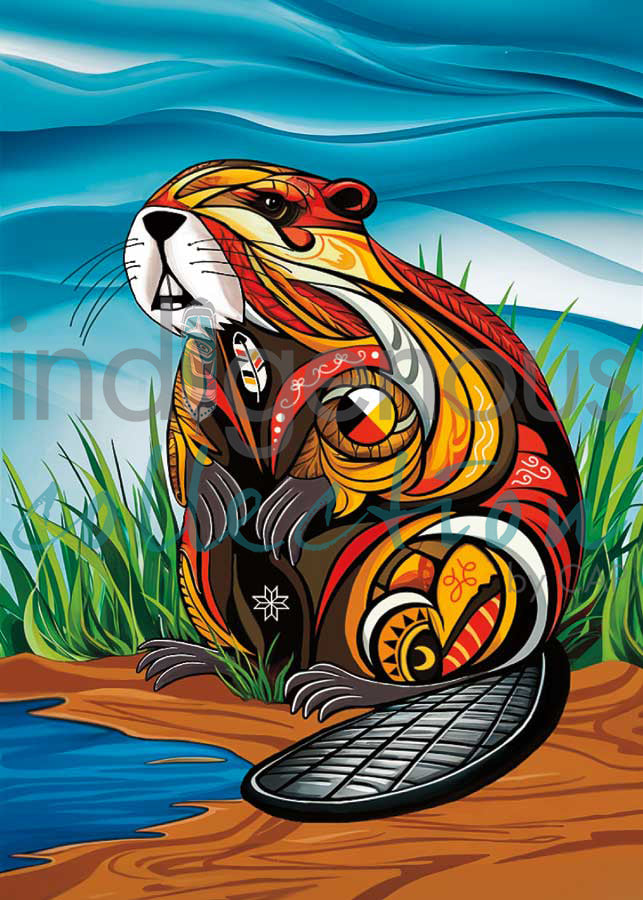 Spirit Beaver by artist Stephanie White