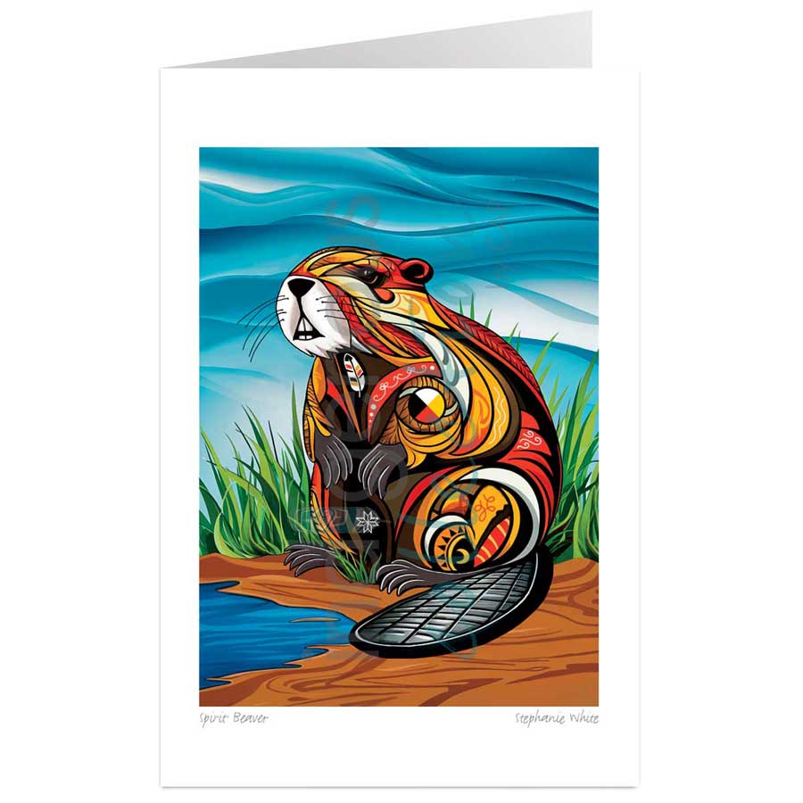 Spirit Beaver by artist Stephanie White