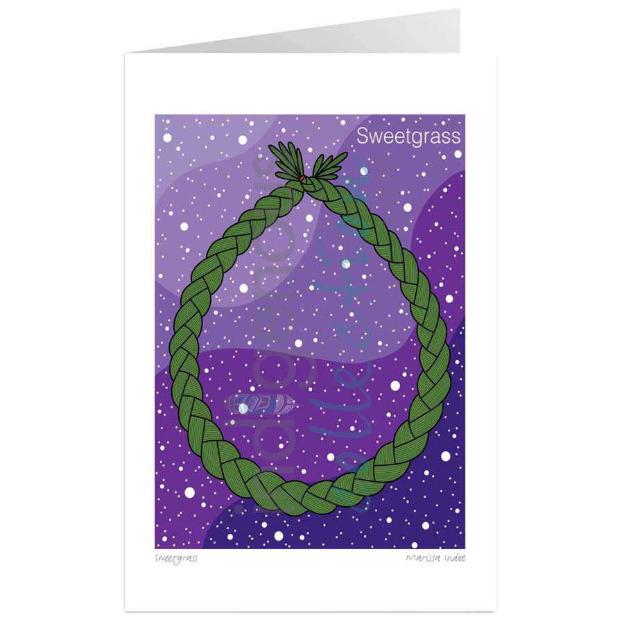 Sweetgrass by artist Marissa Indoe