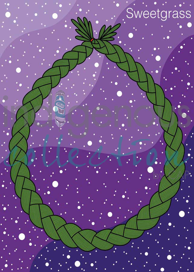 Sweetgrass by artist Marissa Indoe