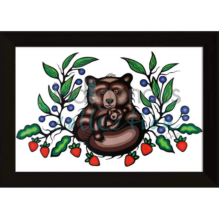 My Baby by artist Jackie Traverse - Anishinaabe. Indigenous Collection
