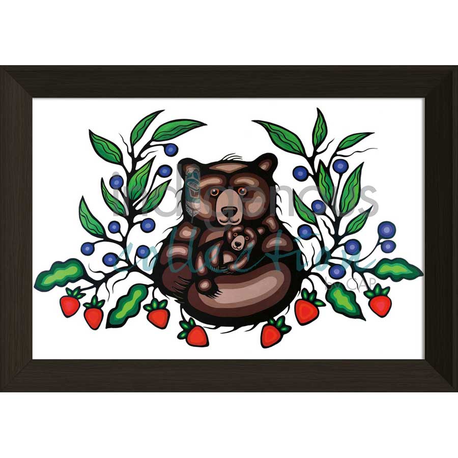 My Baby by artist Jackie Traverse - Anishinaabe. Indigenous Collection