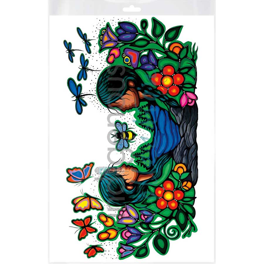 We Are The Land by artist Jackie Traverse - Anishinaabe. Indigenous Collection